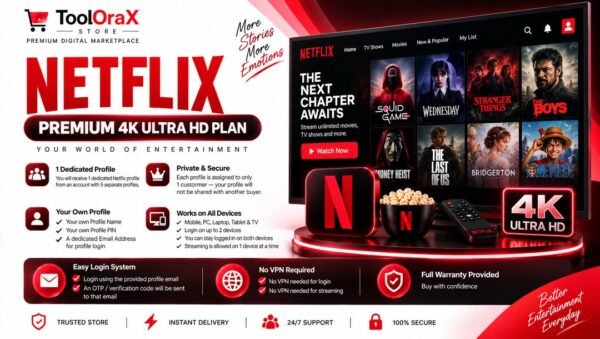 Netflix Premium 4K UHD Private Profile